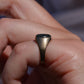 Petite Vintage Bloodstone Signet