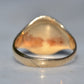 Large Vintage Crest Signet Ring