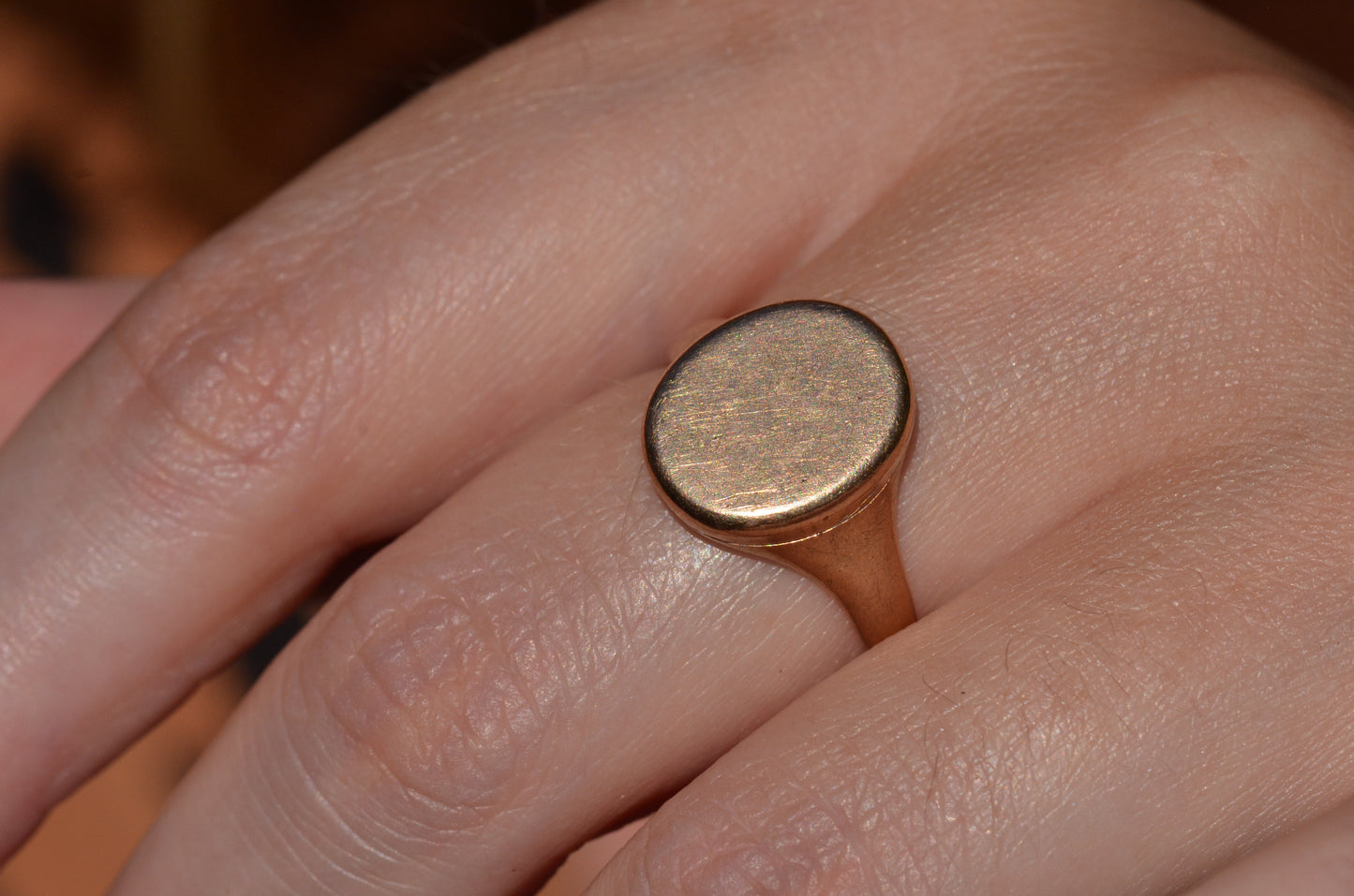 Elegant Edwardian Locket Ring