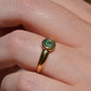 Chic Vintage Emerald Ring