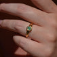 Chic Vintage Emerald Ring