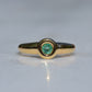 Chic Vintage Emerald Ring