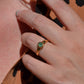 Chic Vintage Emerald Ring