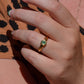 Chic Vintage Emerald Ring