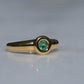 Chic Vintage Emerald Ring