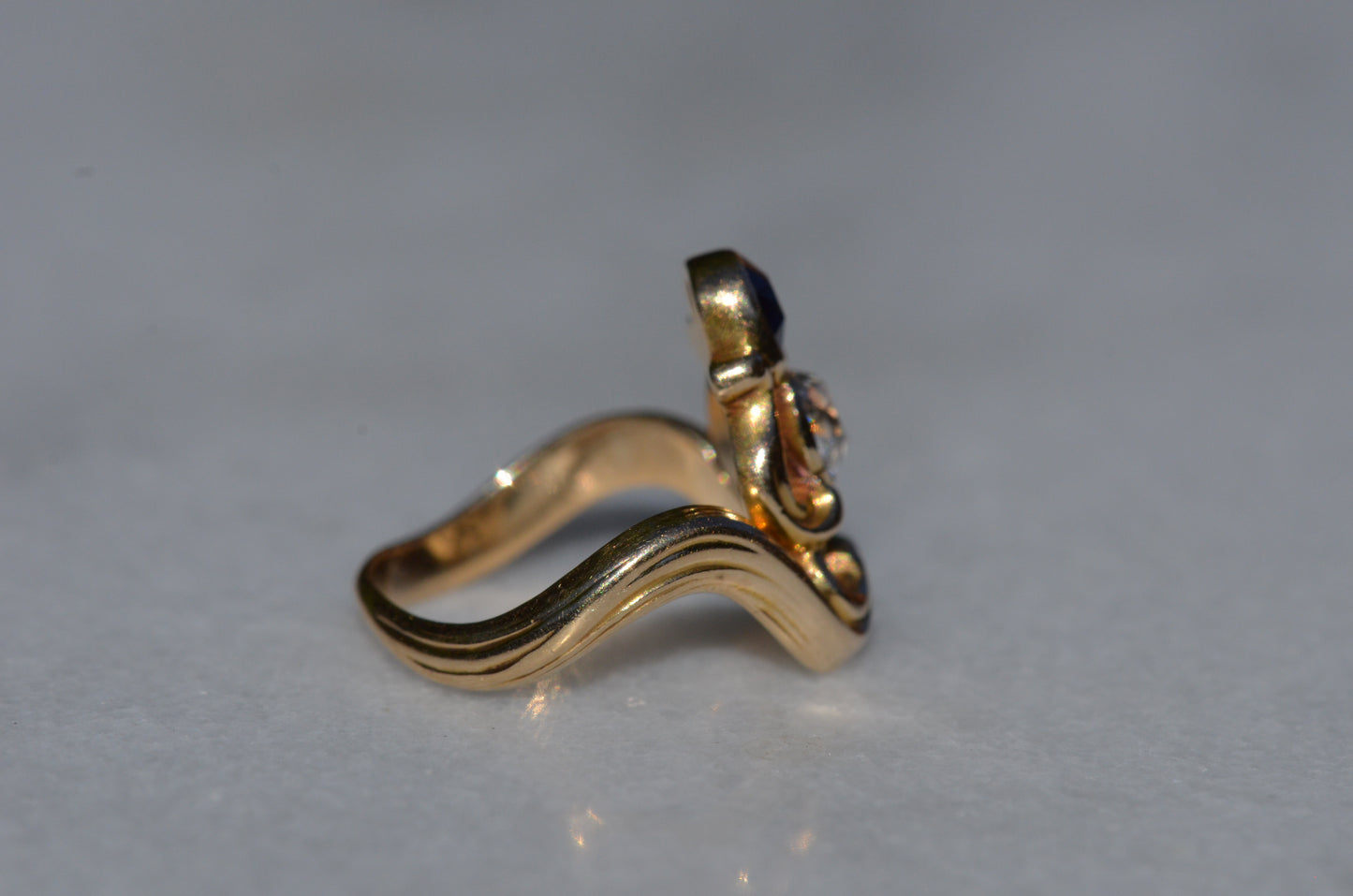 Dreamy Art Nouveau Ring