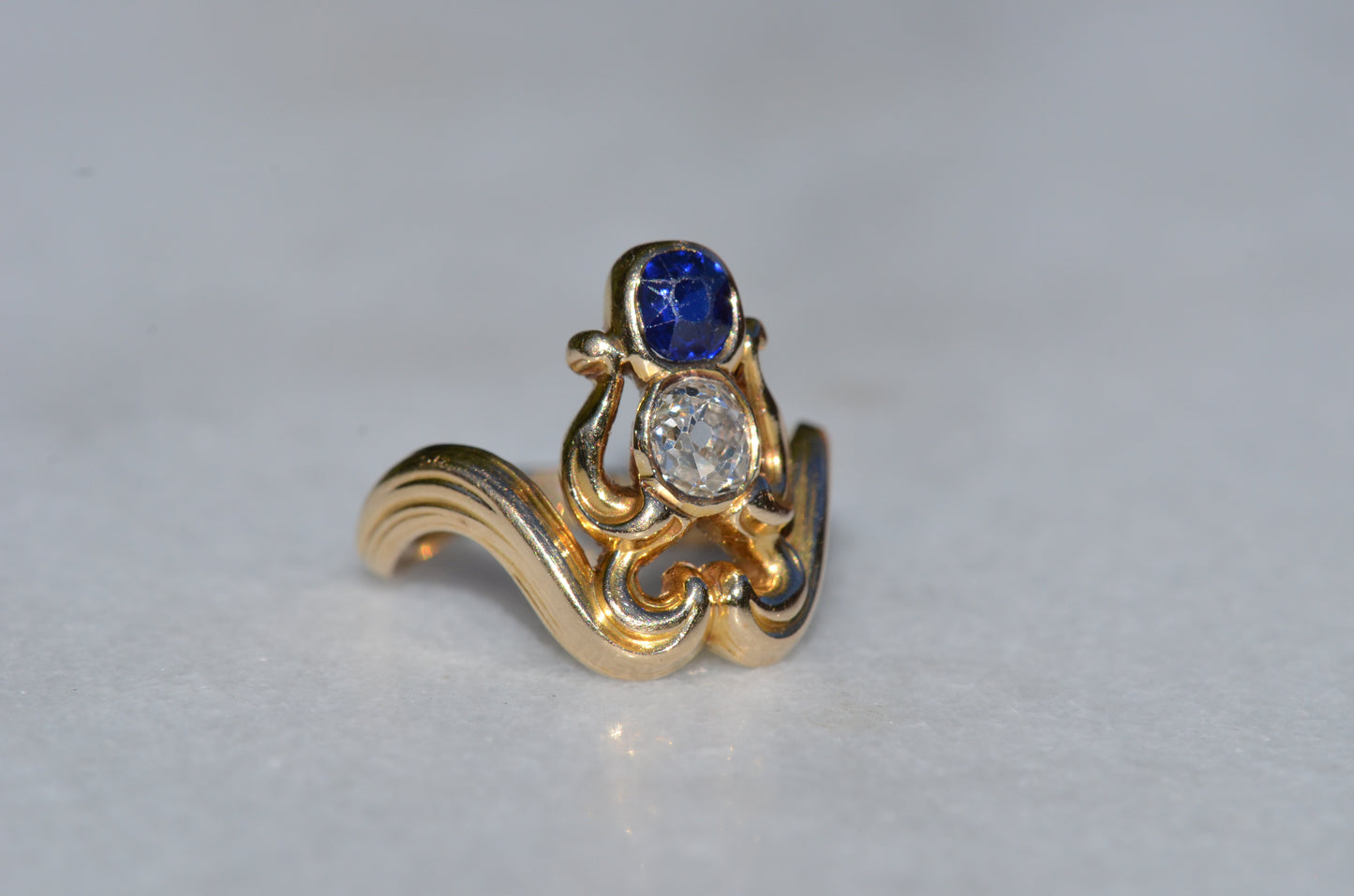 Dreamy Art Nouveau Ring