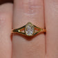 Exceptional Antique Pear Diamond Solitaire