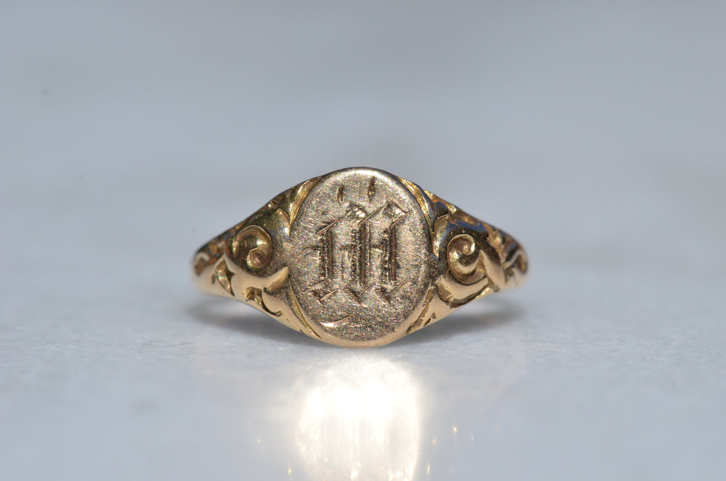 Well-Loved Antique Signet Ring M/W