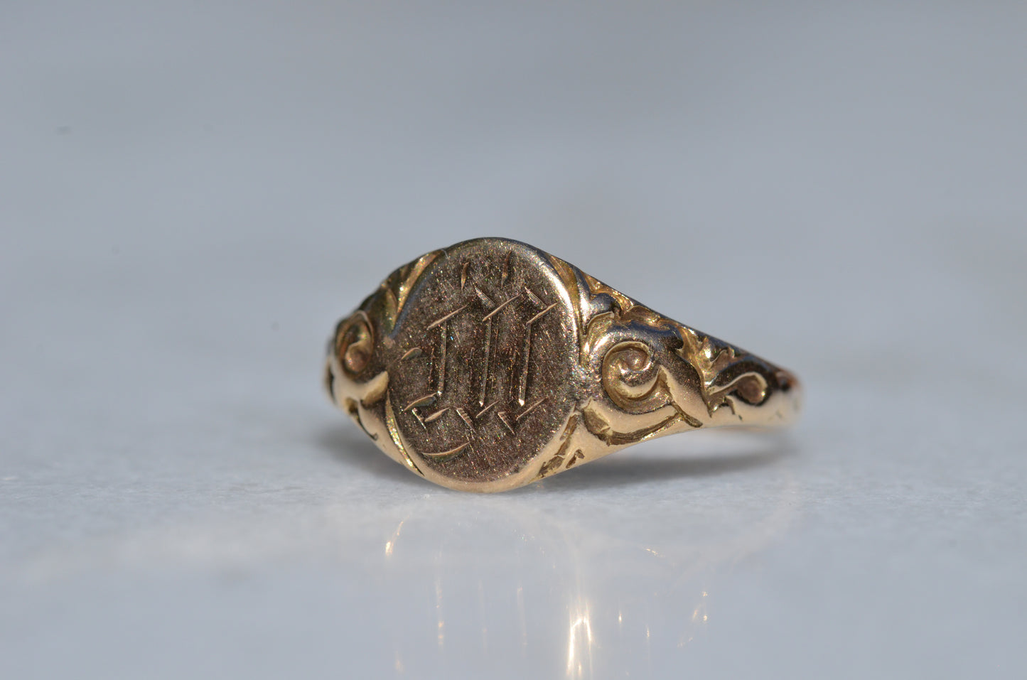 Well-Loved Antique Signet Ring M/W