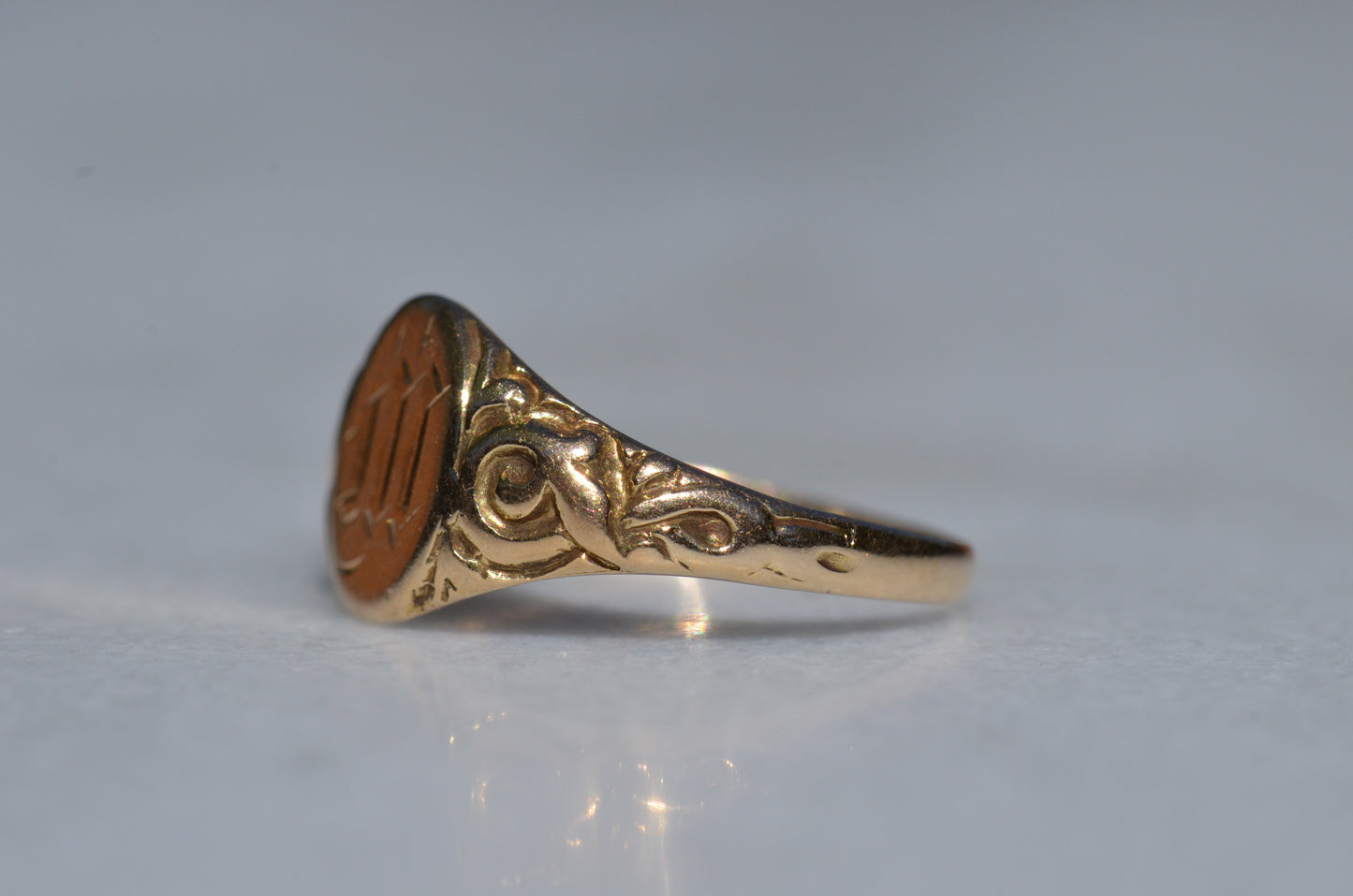 Well-Loved Antique Signet Ring M/W