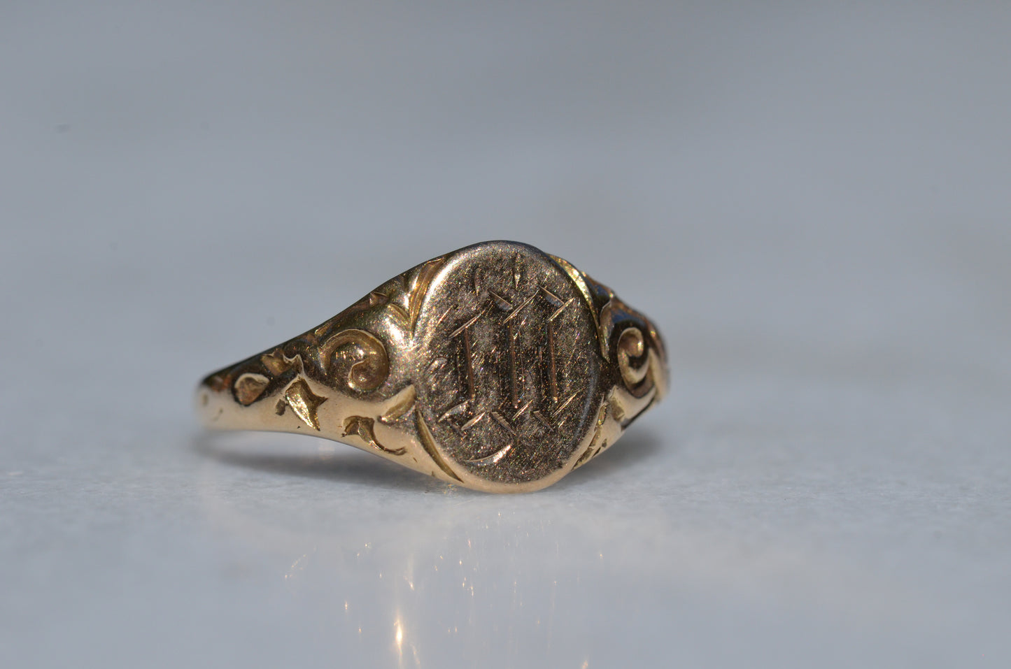 Well-Loved Antique Signet Ring M/W