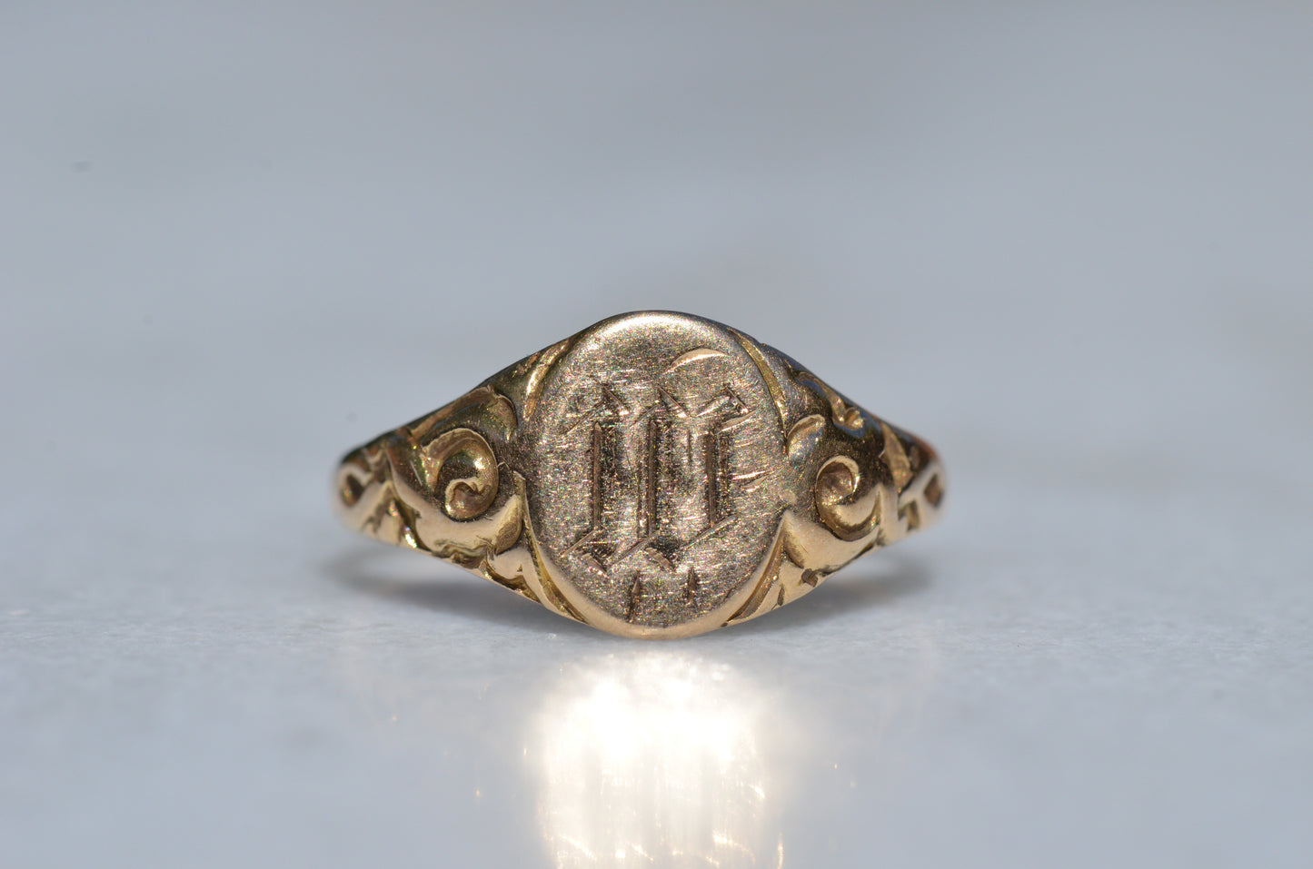 Well-Loved Antique Signet Ring M/W