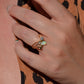 Bold Vintage Diamond and Opal Cocktail Ring