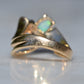 Bold Vintage Diamond and Opal Cocktail Ring