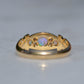 Slim Antique Opal Boat Ring