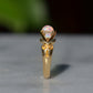 Slim Antique Opal Boat Ring