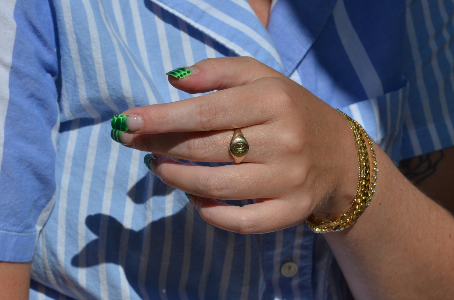 Round MS Signet Ring