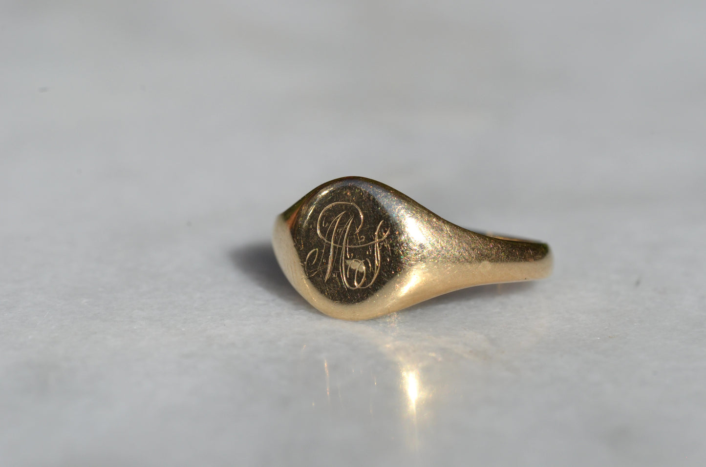 Round MS Signet Ring