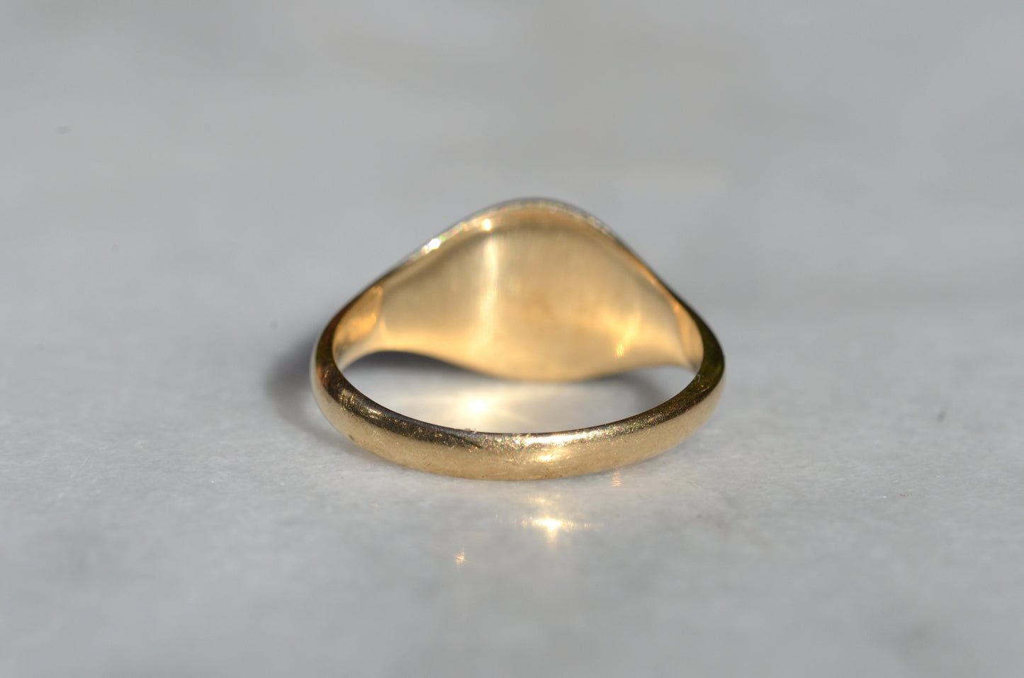 Round MS Signet Ring