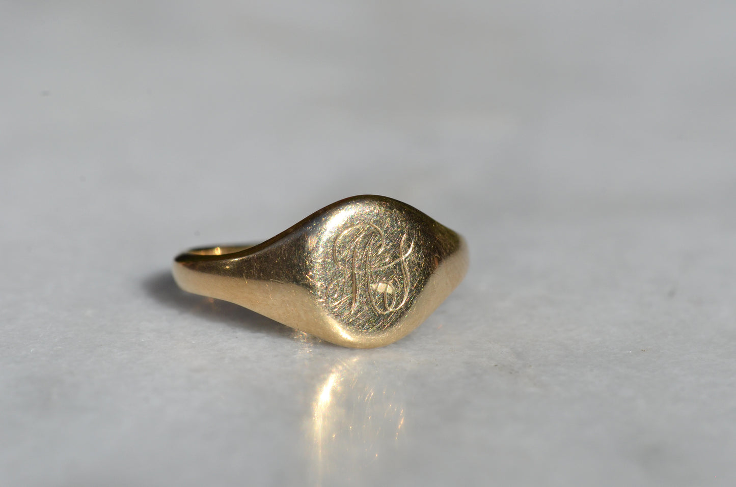 Round MS Signet Ring