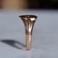 Antique KN Shield Signet Ring