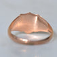 Antique KN Shield Signet Ring