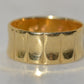 Wide Engraved Band 2-20-76