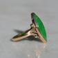 Vintage Marquise Jade Ring