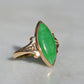 Vintage Marquise Jade Ring