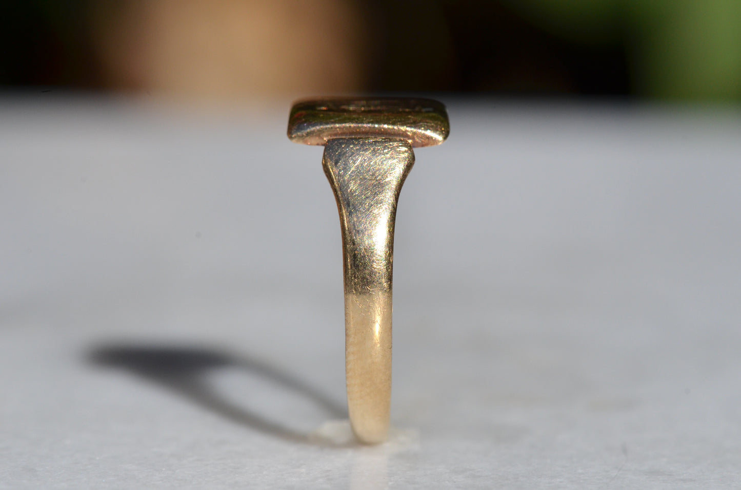 Vintage CM Monogram Signet Ring