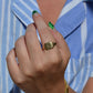 Vintage CM Monogram Signet Ring