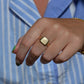 Vintage CM Monogram Signet Ring