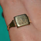 Vintage CM Monogram Signet Ring