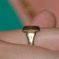 Vintage CM Monogram Signet Ring