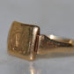 Vintage CM Monogram Signet Ring