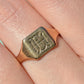 Sleek Vintage Signet Ring HE