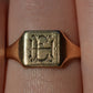 Sleek Vintage Signet Ring HE