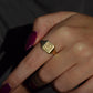 Sleek Vintage Signet Ring HE