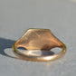 Sleek Vintage Signet Ring HE