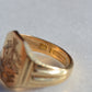 Heavy Midcentury Signet Ring LAC