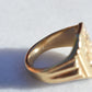 Heavy Midcentury Signet Ring LAC