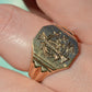 Heavy Midcentury Signet Ring LAC