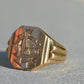 Heavy Midcentury Signet Ring LAC