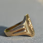 Heavy Midcentury Signet Ring LAC