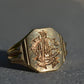 Heavy Midcentury Signet Ring LAC