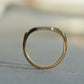 Heavy Midcentury Signet Ring LAC