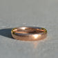 Sturdy Vintage Rose Gold Band