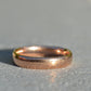 Sturdy Vintage Rose Gold Band