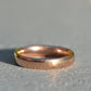 Sturdy Vintage Rose Gold Band